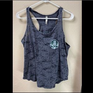 Racer back tank top